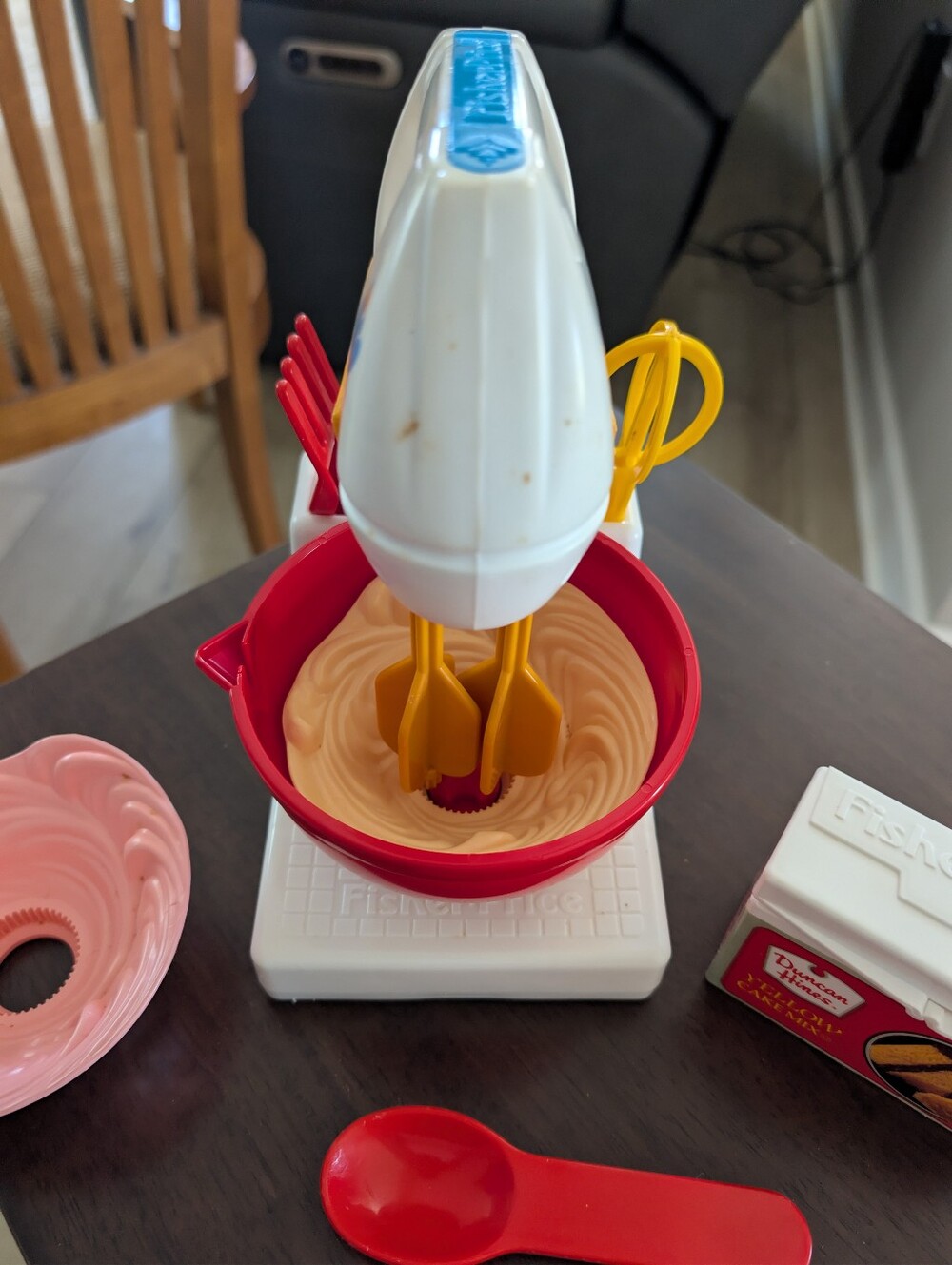 Vintage 1987 Fisher Price Fun with Food Mixing Center - Picture 7 of 8